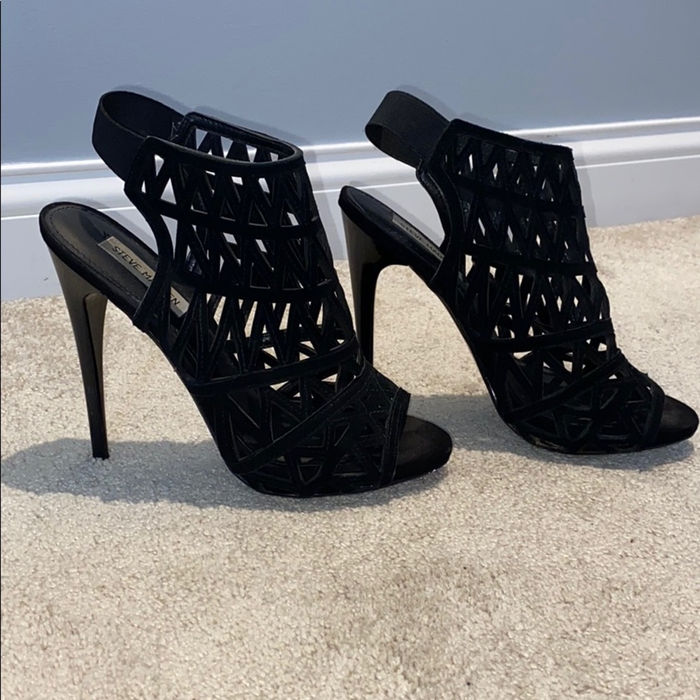 Steve Madden Suede Design Heels